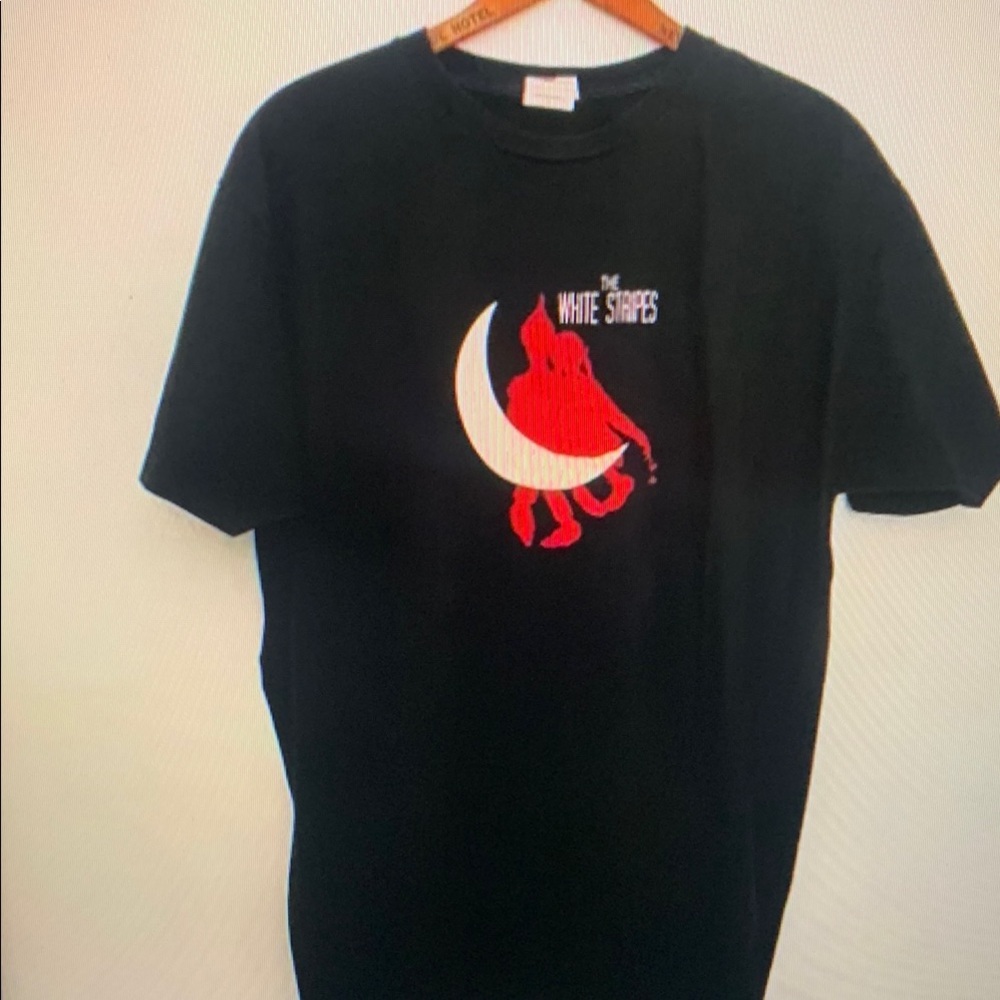 Black T-Shirt - Red Graphic